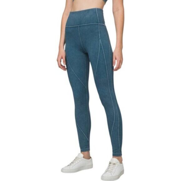 Lululemon Wunder Under Luxtreme High-Rise Tight Luxtreme 2 Washed Night Diver - Picture 1 of 9